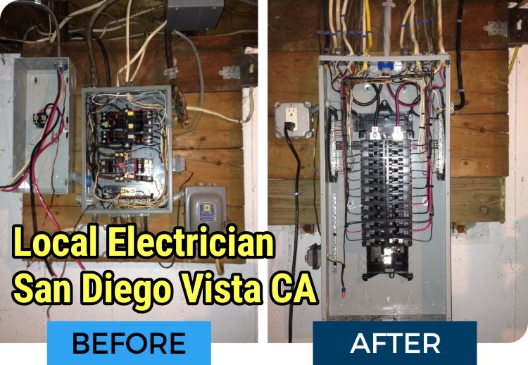 Local Electrician San Diego Vista CA