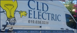 san diego electrician cld electric van