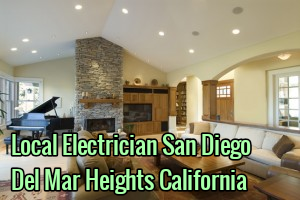 Local Electrician San Diego Del Mar Heights California
