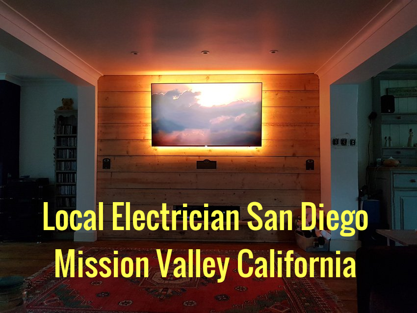 Local Electrician San Diego Mission Valley California