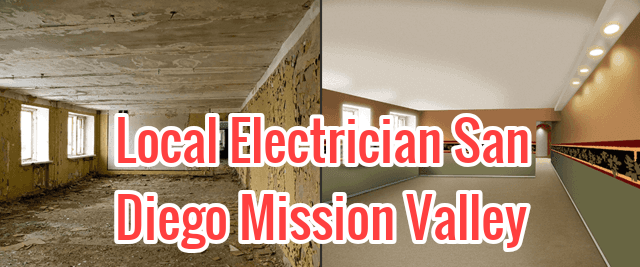 Local Electrician San Diego Mission Valley