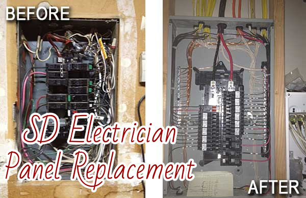 SD Electrician Panel Replacement