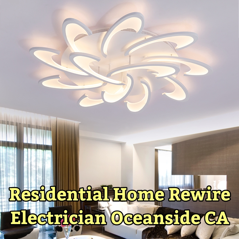 Residential Home Rewire Electrician Oceanside CA
