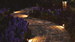 low voltage lighting pathway