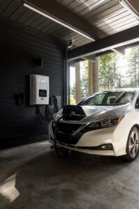 charging nissan leaf at home