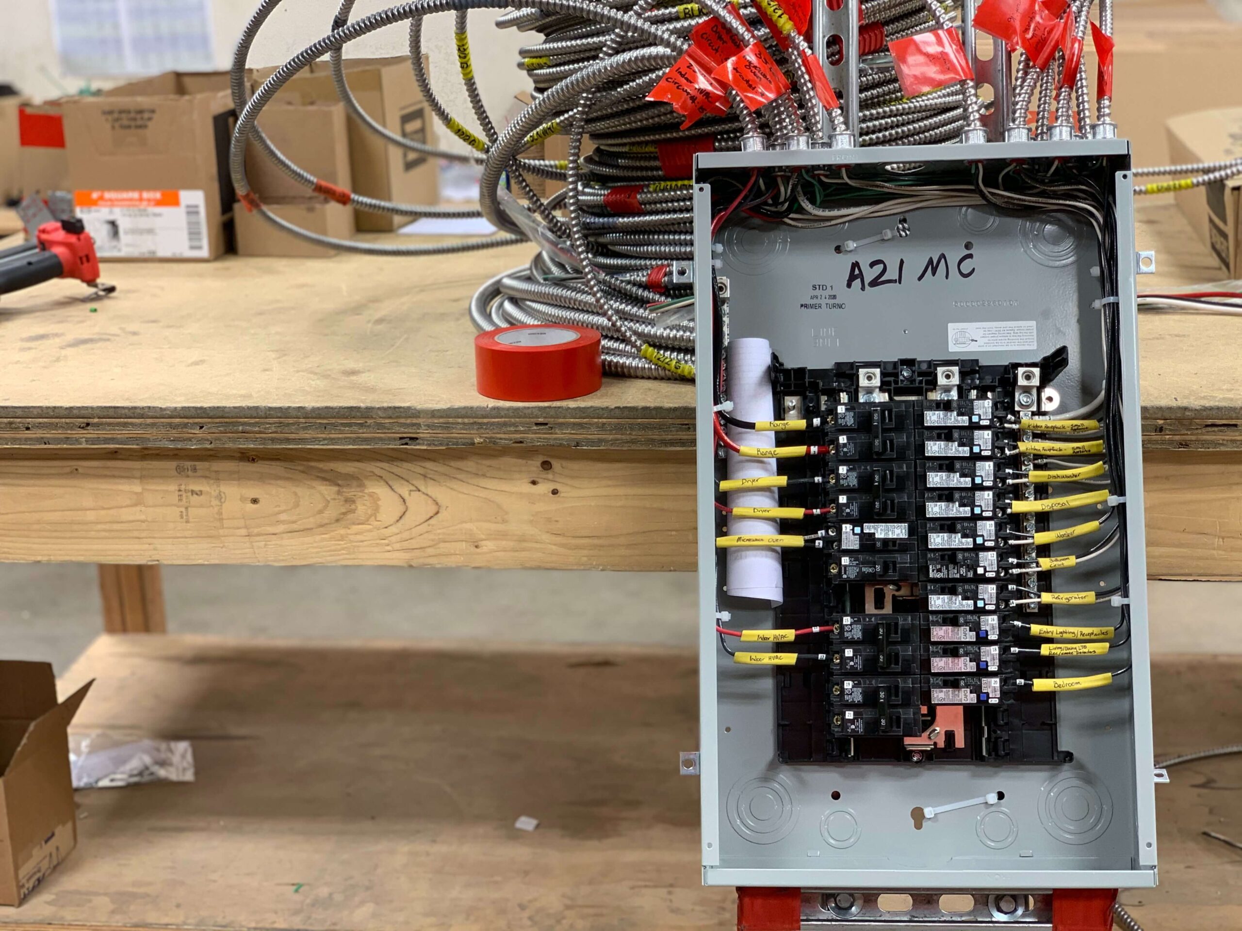 new electrical panel